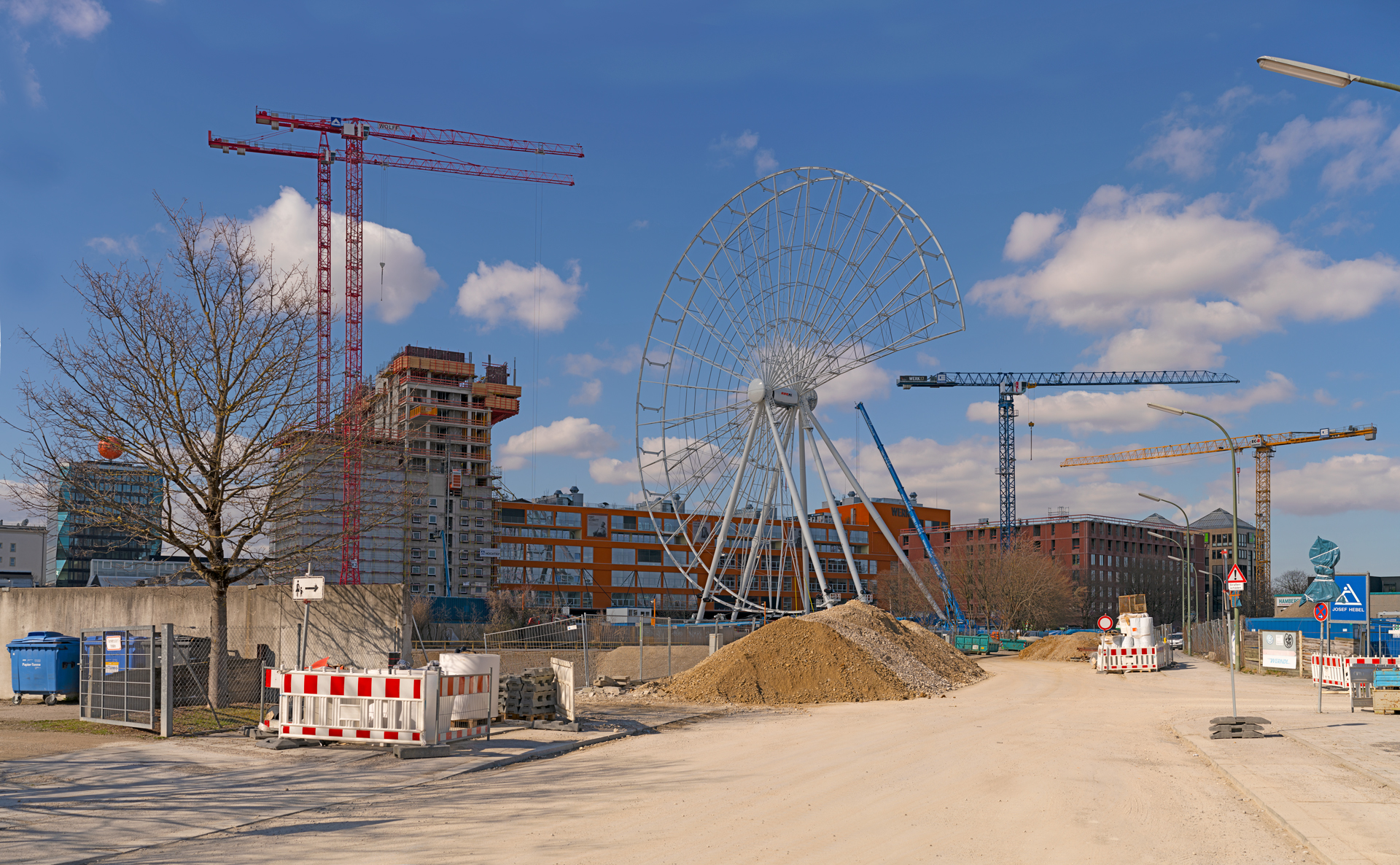 20.03.2019 - Im Wersviertel am Riesenrad ist der Kreis fast geschlossen