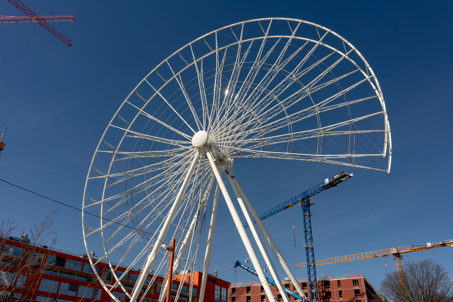 21.03.2019 - Das Riesenrad im Werksviertel am Ostbahnhof