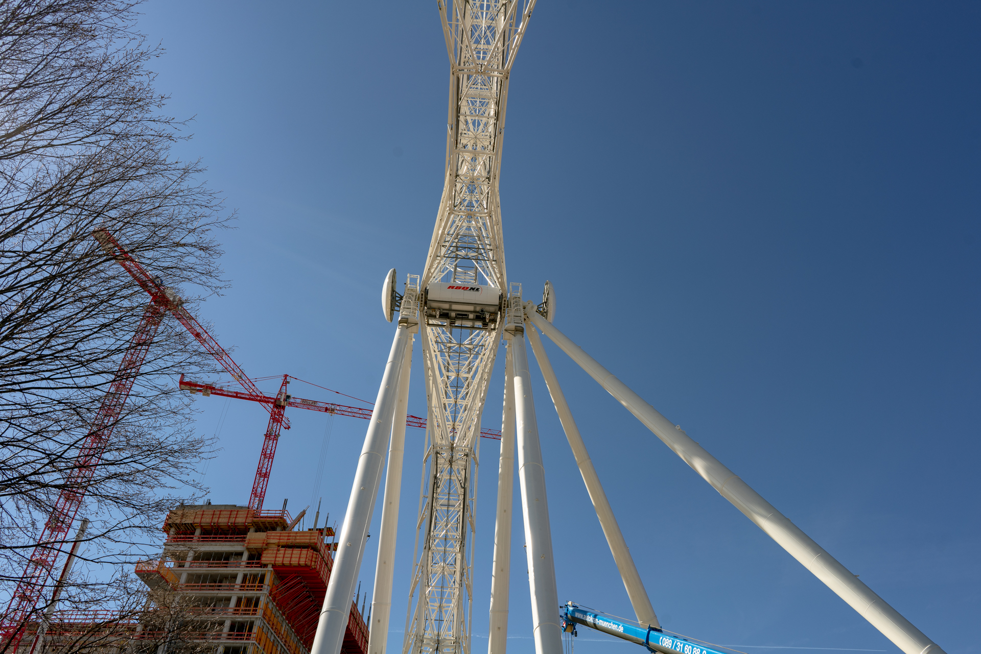 Das Riesenrad im Werksviertel am Ostbahnhof 