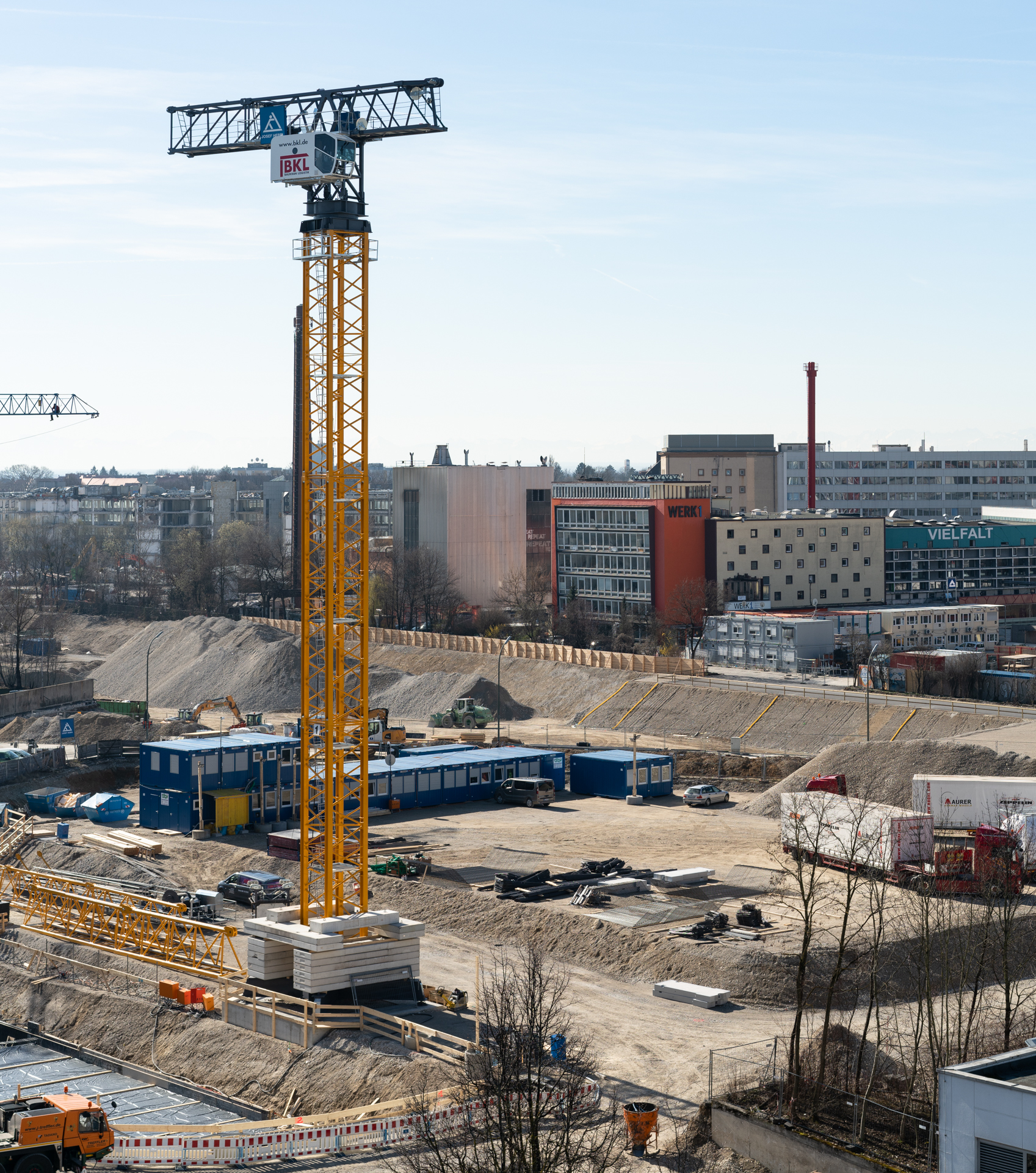 Der Kreis am Riesenrad im Werksviertel wird enger und schmaler