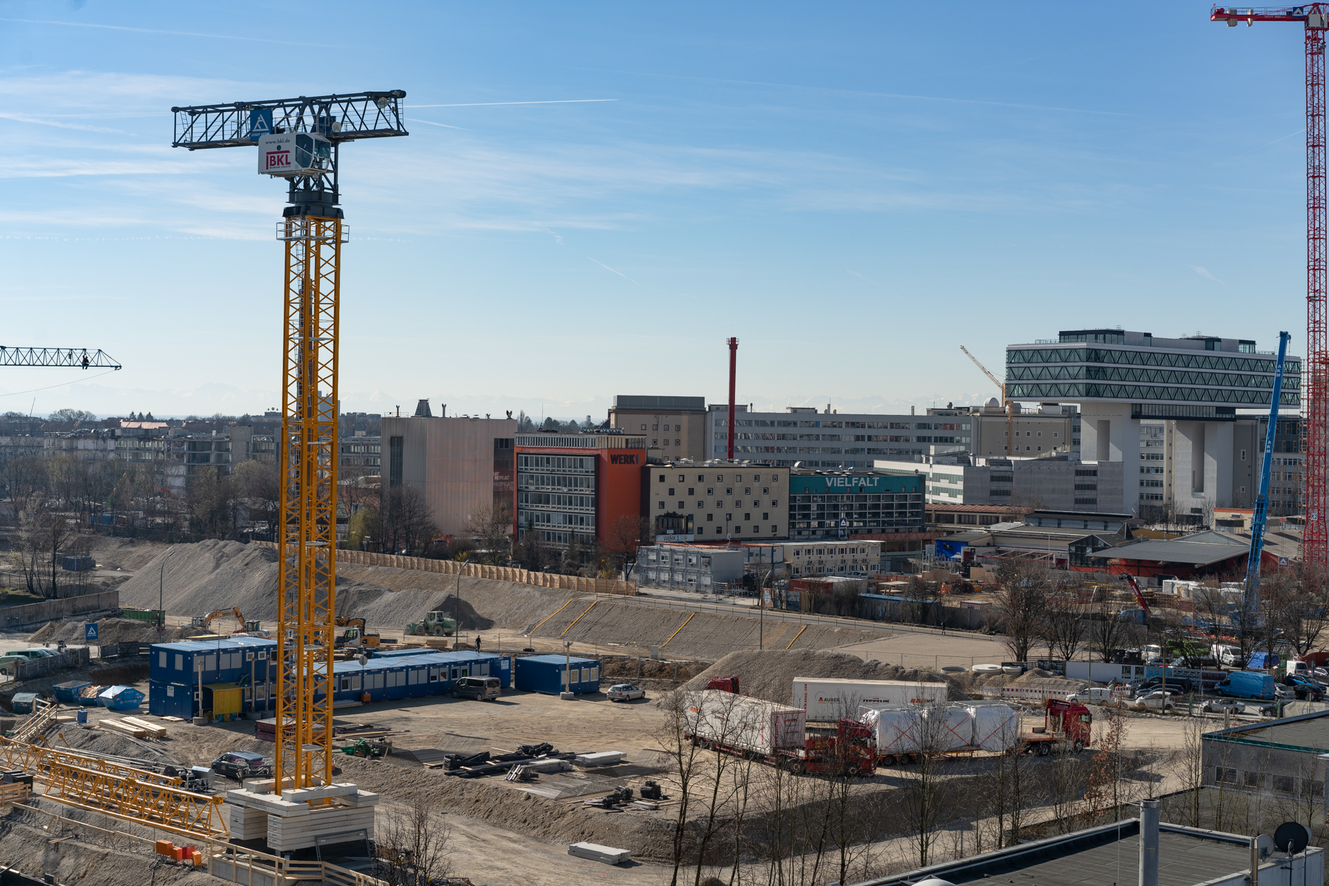 Der Kreis am Riesenrad im Werksviertel wird enger und schmaler