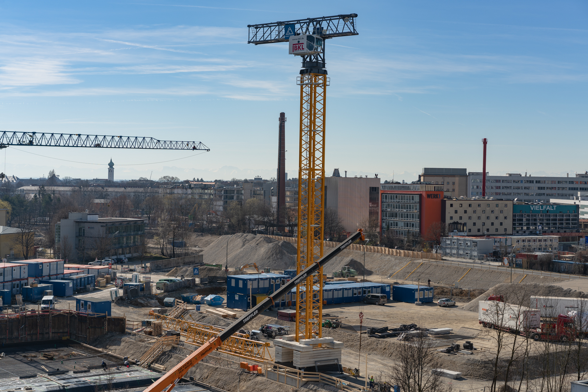 Der Kreis am Riesenrad im Werksviertel wird enger und schmaler