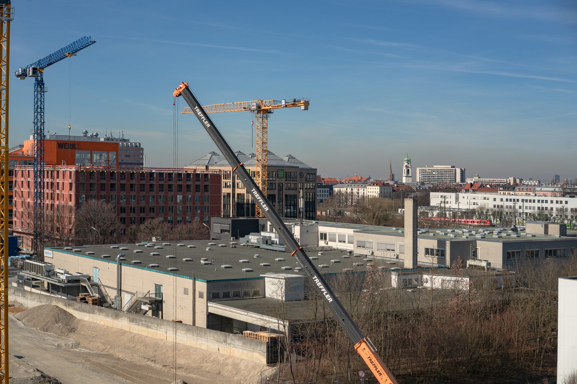 Der Kreis am Riesenrad im Werksviertel wird enger und schmaler