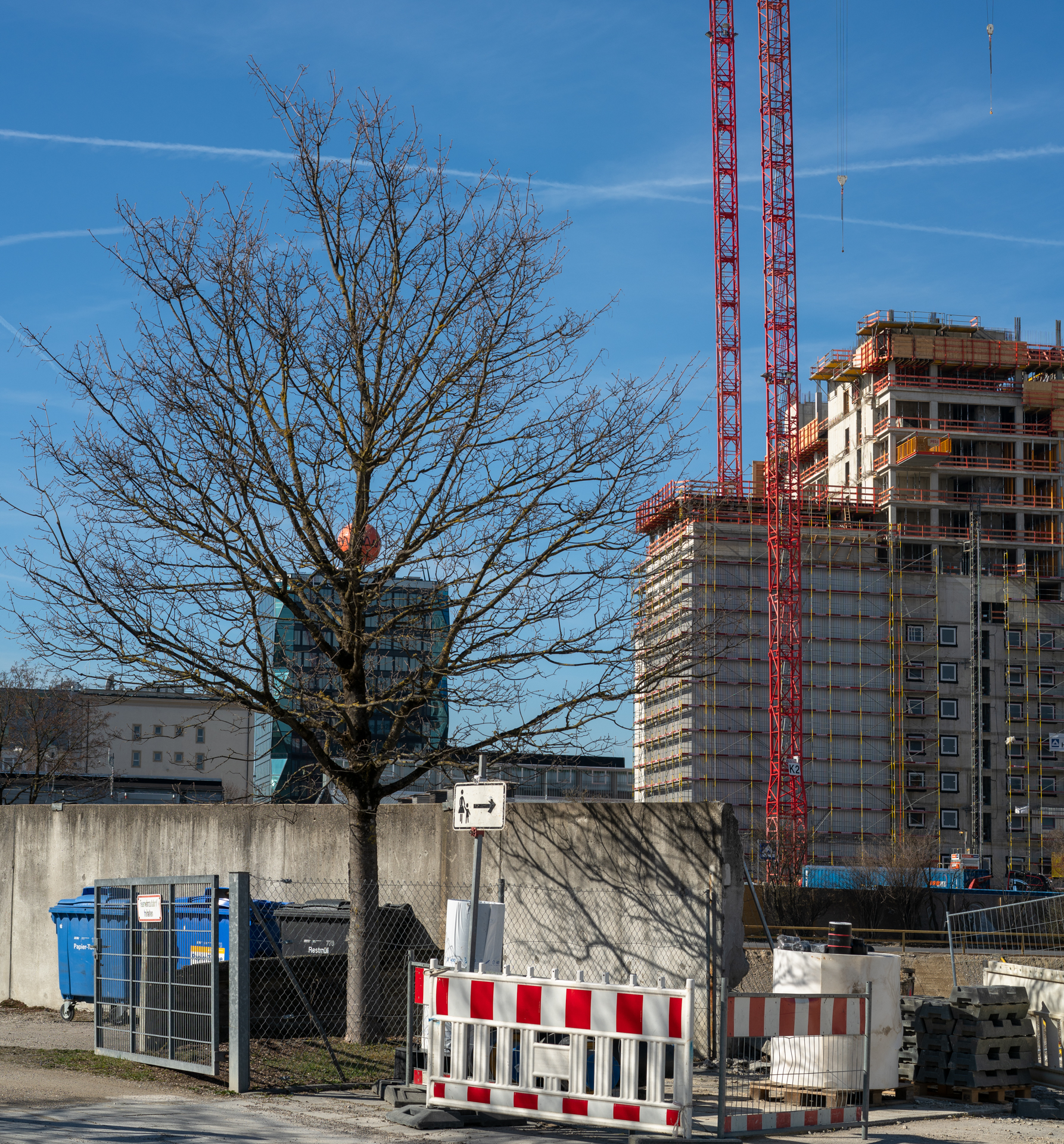 Der Kreis am Riesenrad im Werksviertel wird enger und schmaler
