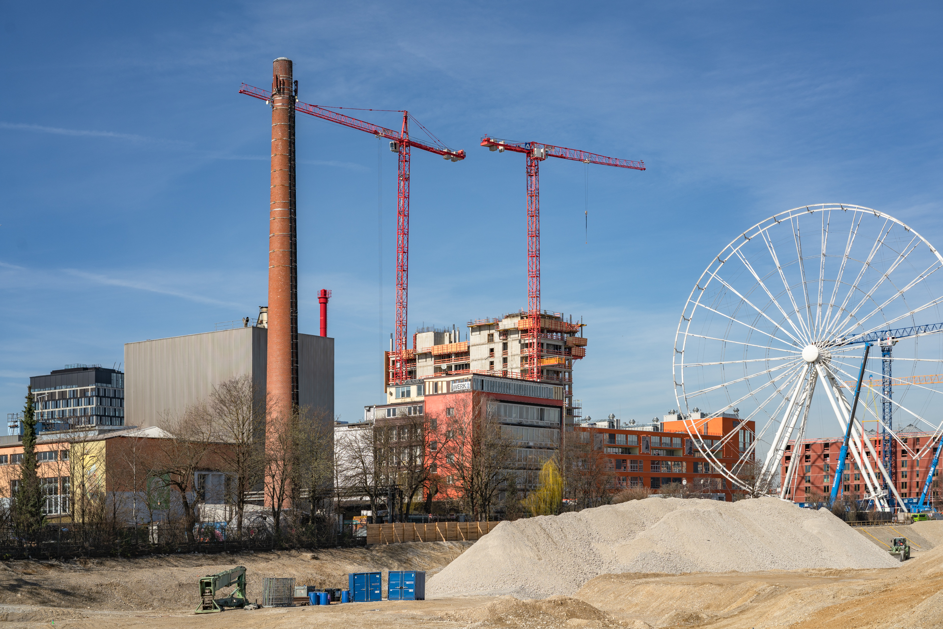 Der Kreis am Riesenrad im Werksviertel wird enger und schmaler