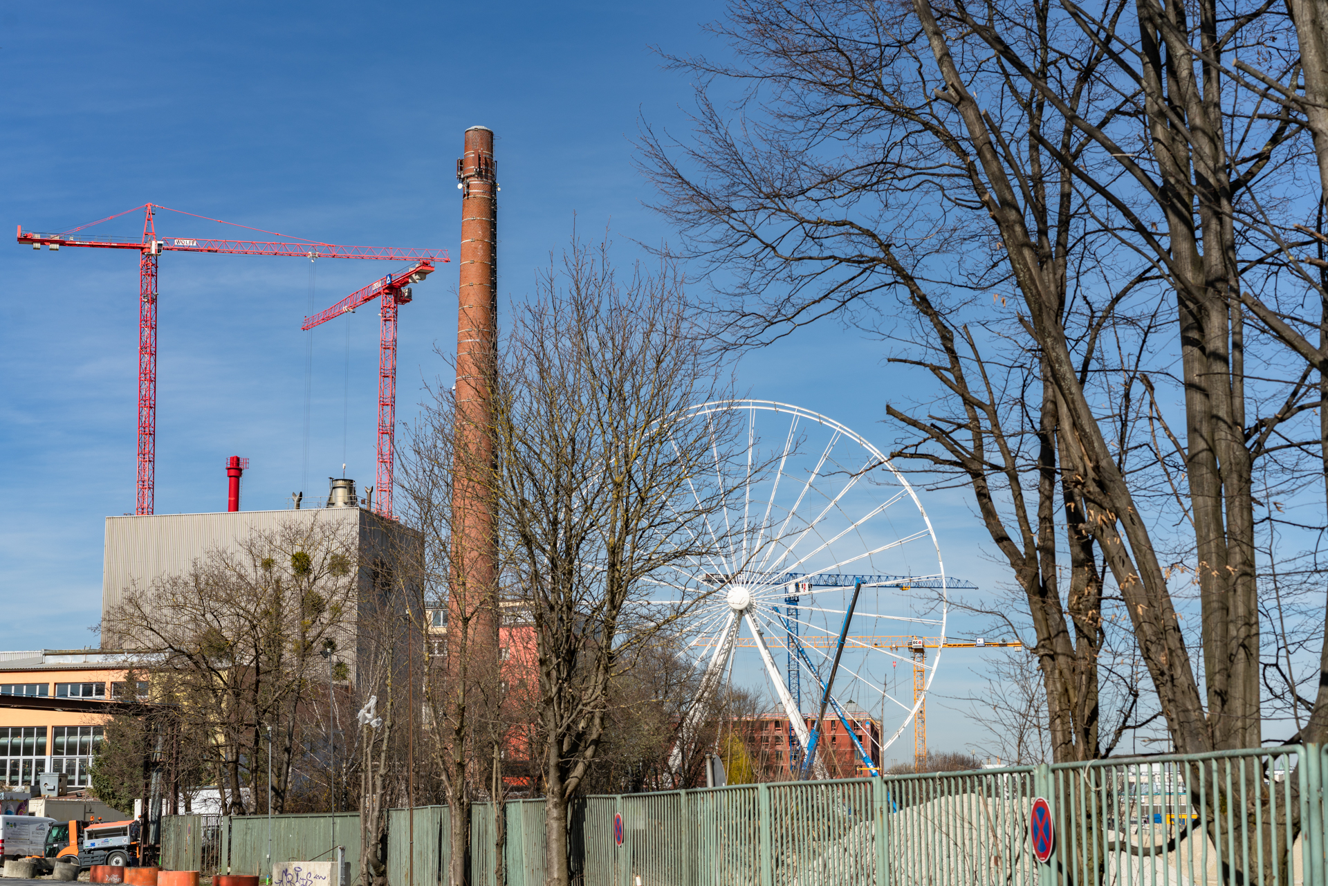 Der Kreis am Riesenrad im Werksviertel wird enger und schmaler