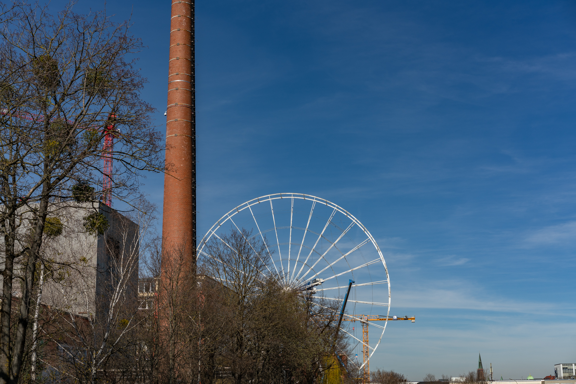 Der Kreis am Riesenrad im Werksviertel wird enger und schmaler