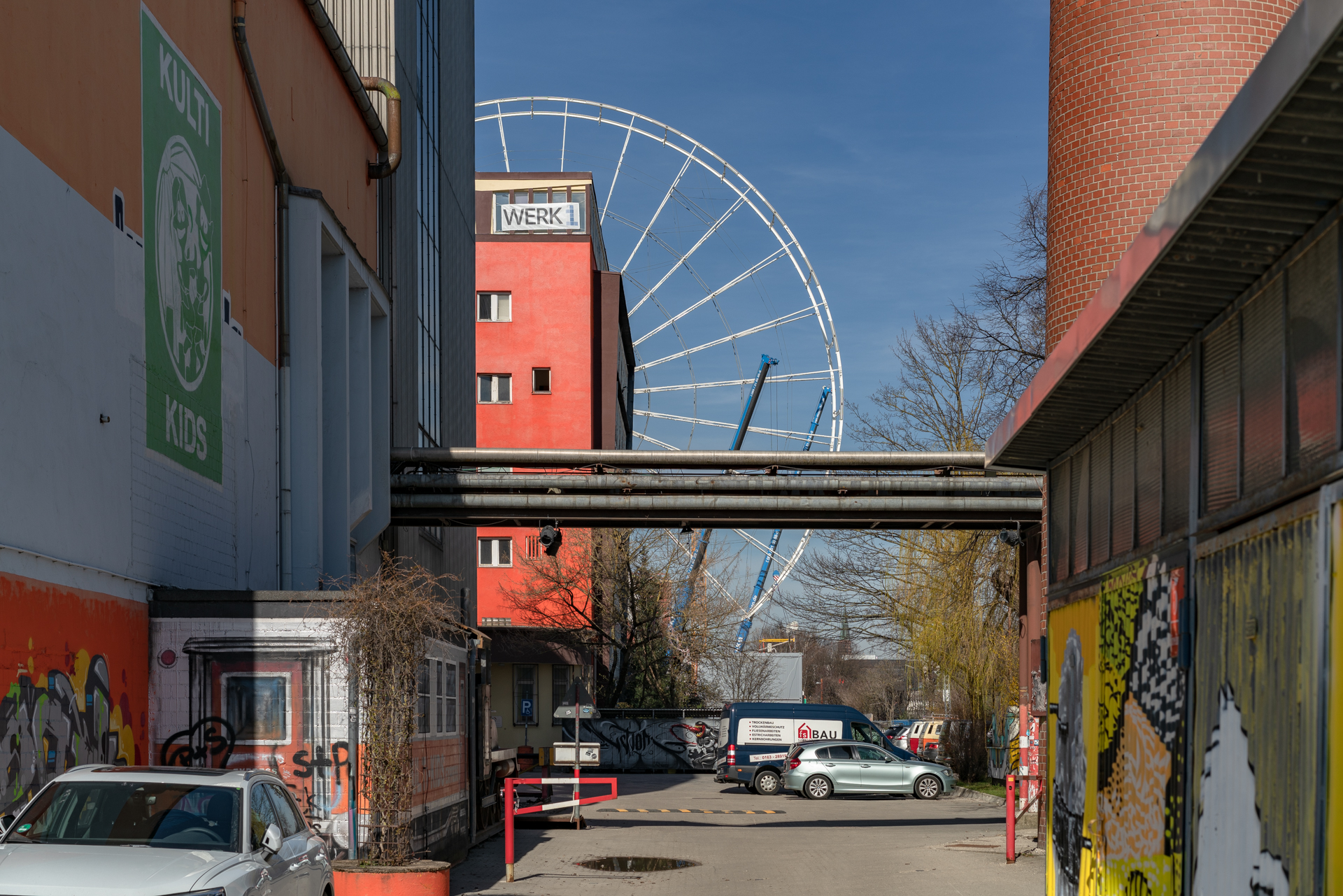 Der Kreis am Riesenrad im Werksviertel wird enger und schmaler
