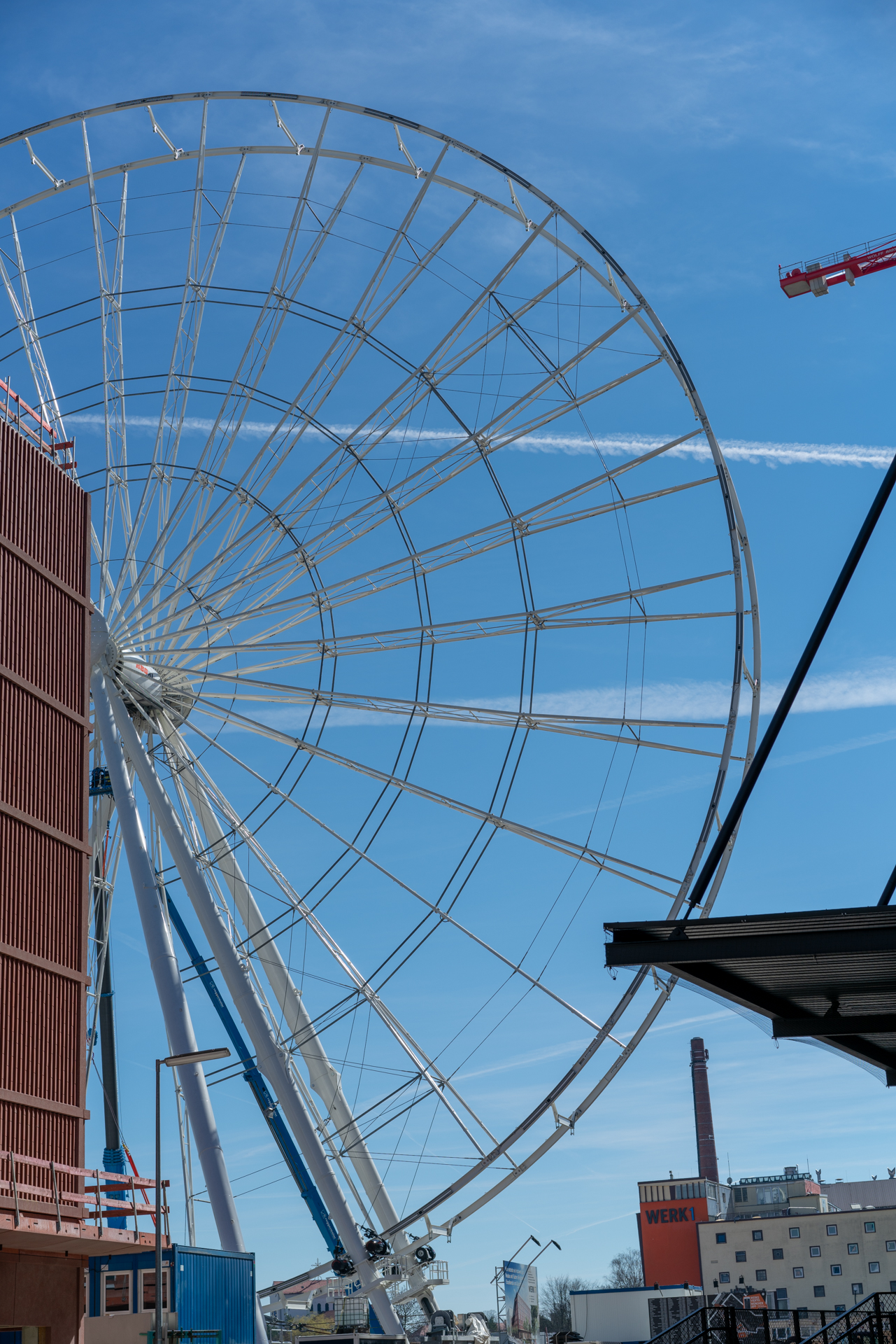 Der Kreis am Riesenrad im Werksviertel wird enger und schmaler