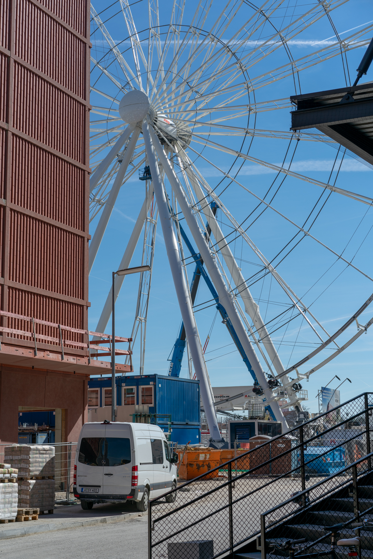 Der Kreis am Riesenrad im Werksviertel wird enger und schmaler