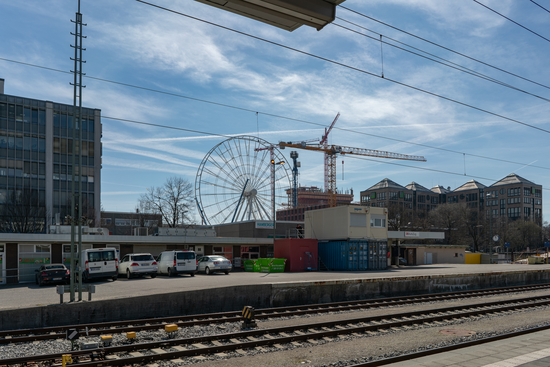 Der Kreis am Riesenrad im Werksviertel wird enger und schmaler