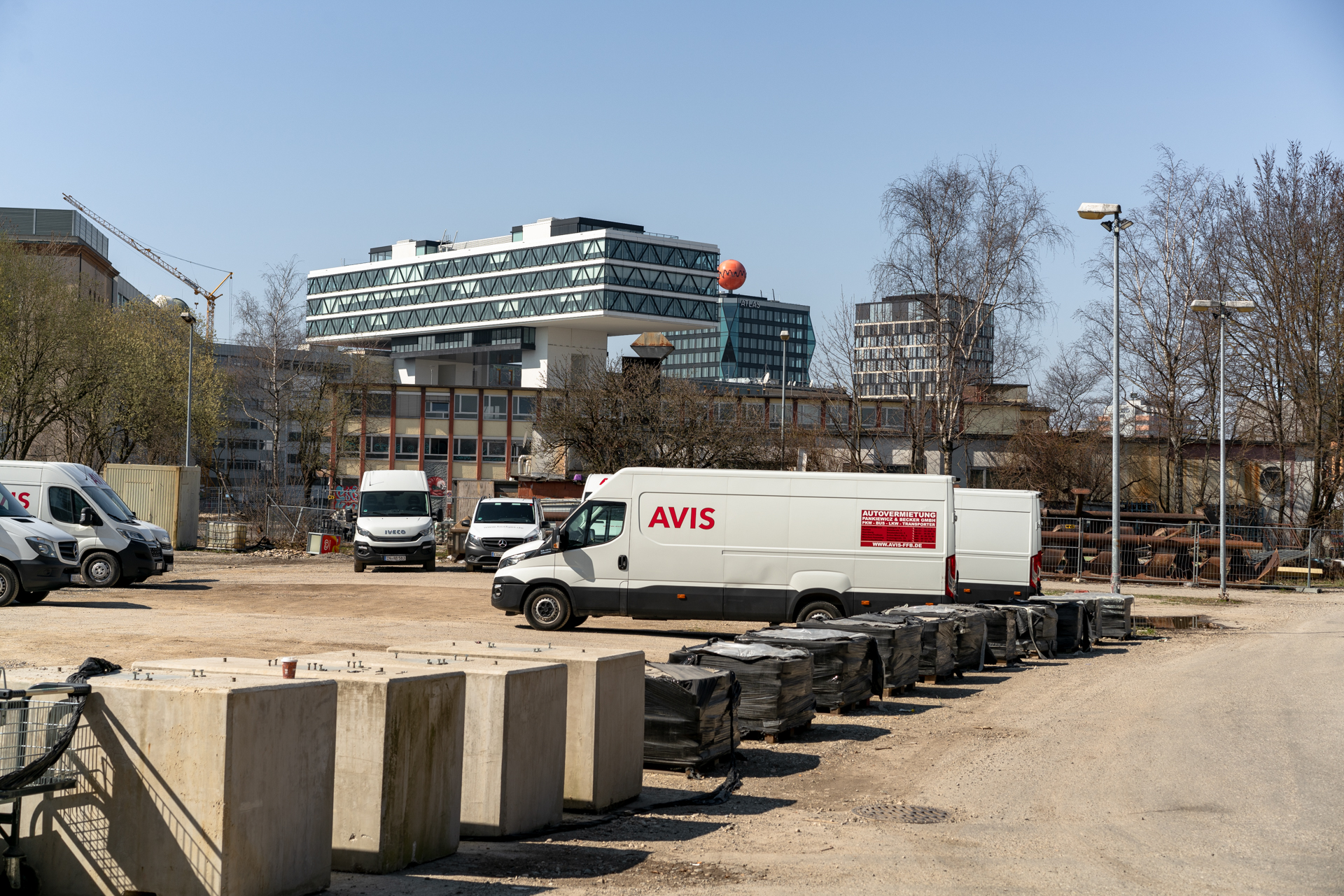 23.03.2019 - Der Kreis des Riesenrades im Werksviertel ist geschlossen