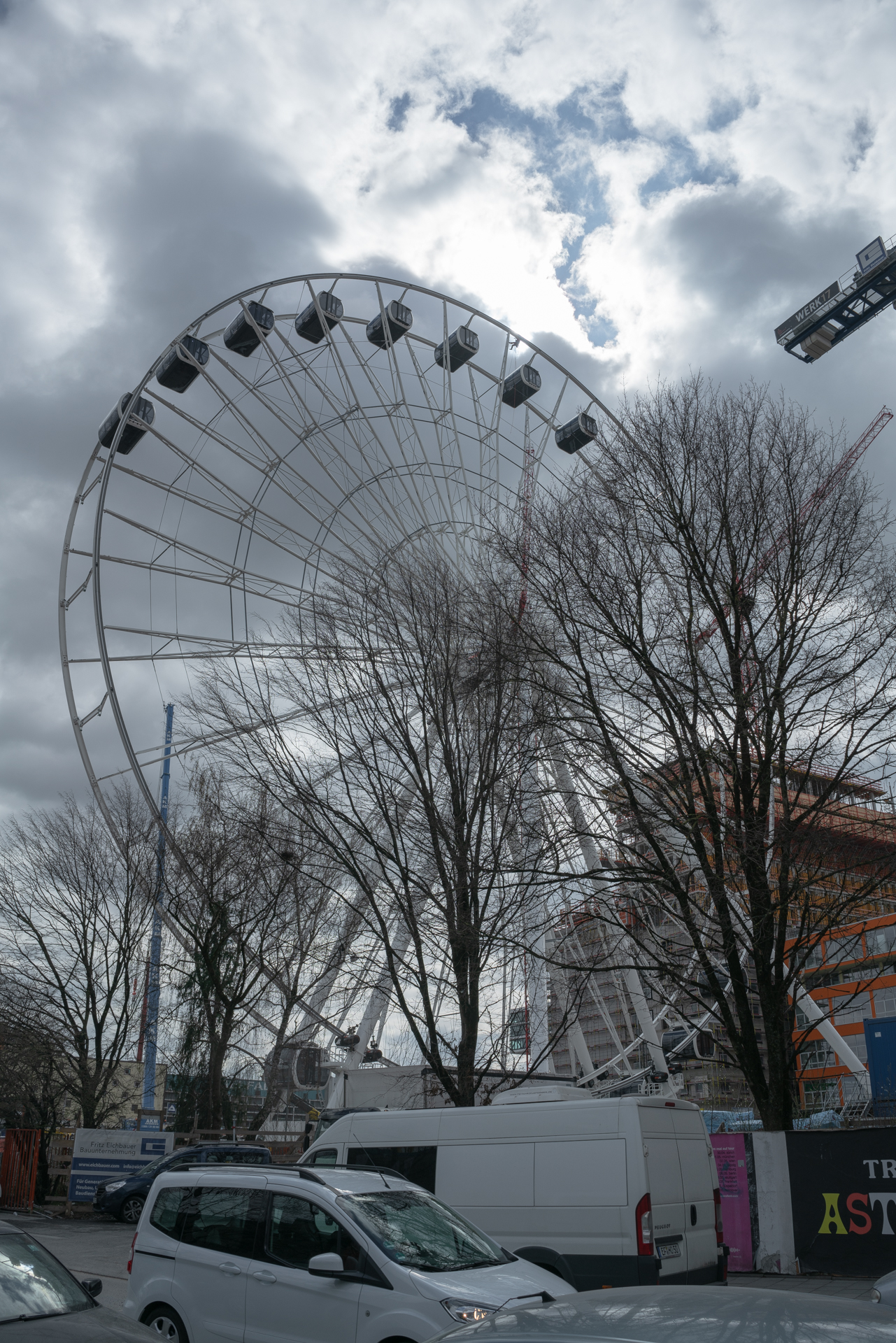 26.03.2019 - Feuerwerübung am Riesenrad un dan den Gondeln