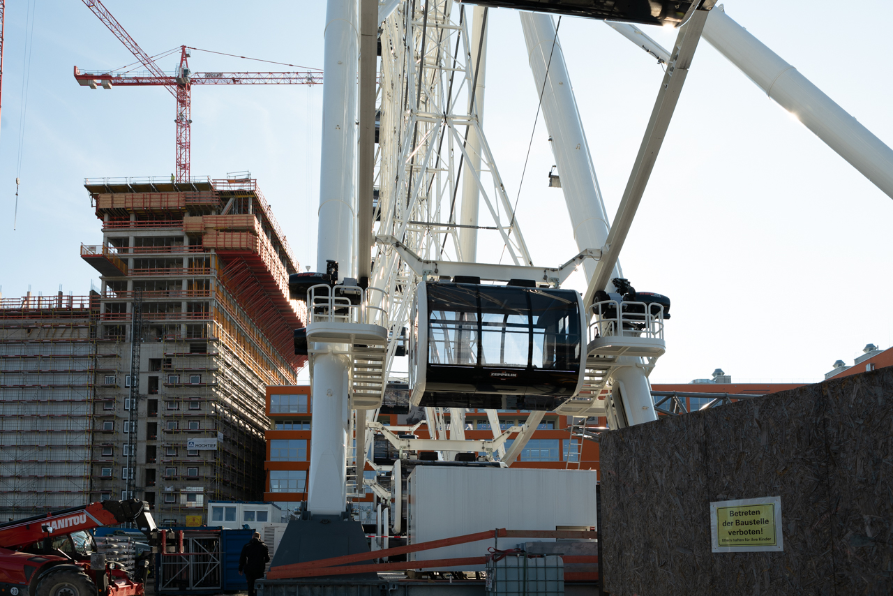 29.03.2019 - Rundgang um unser neues Riesenrad