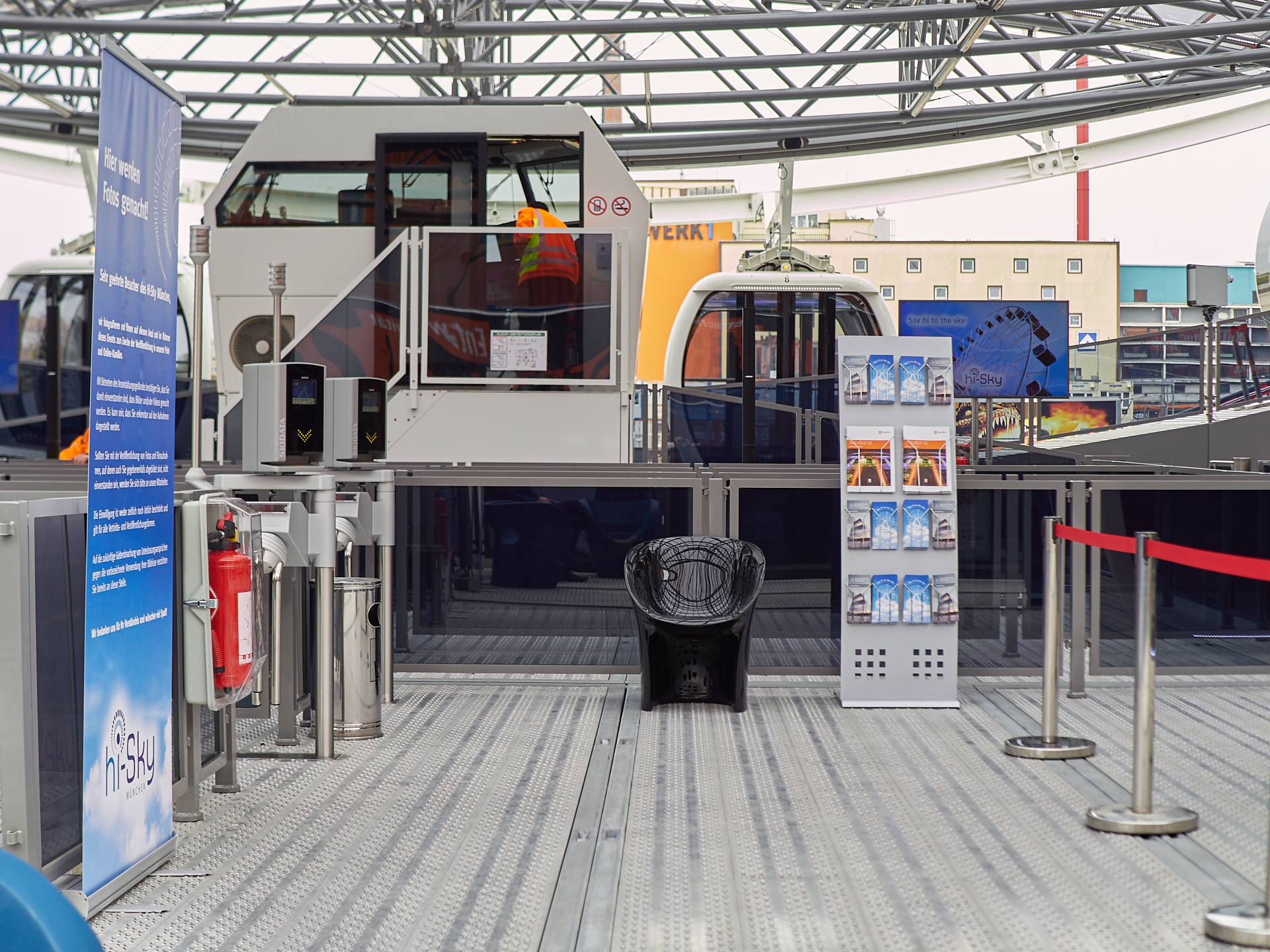 12.04.2019 - Presse-Info am Riesenrad im Werksviertel
