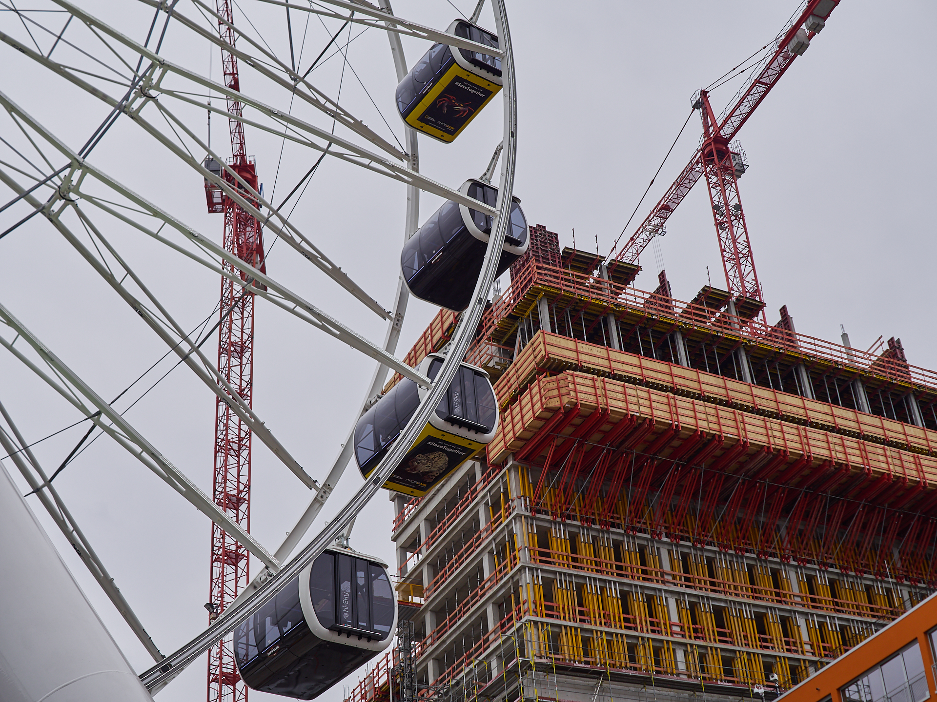 12.04.2019 - Presse-Info am Riesenrad im Werksviertel