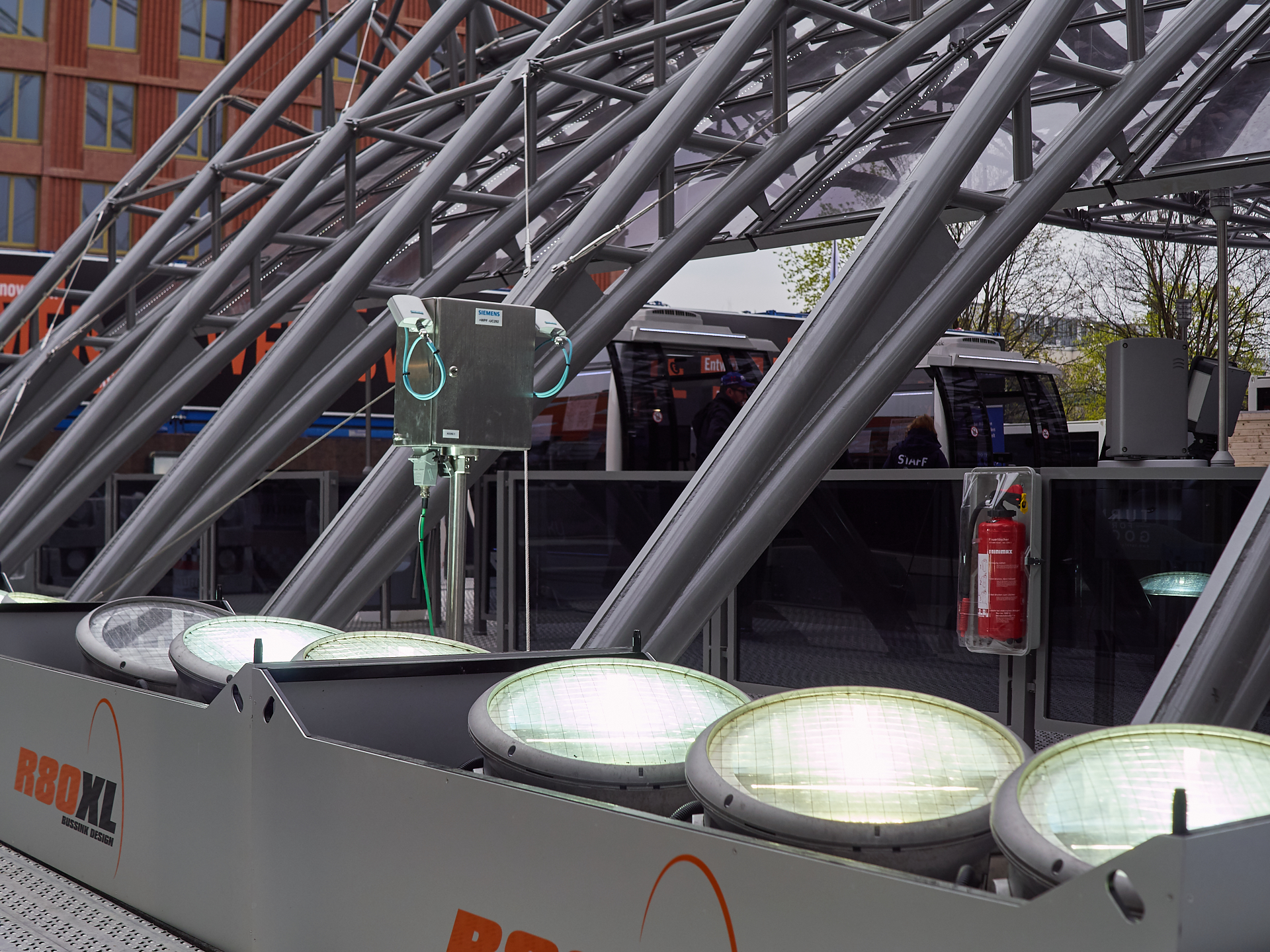 12.04.2019 - Presse-Info am Riesenrad im Werksviertel