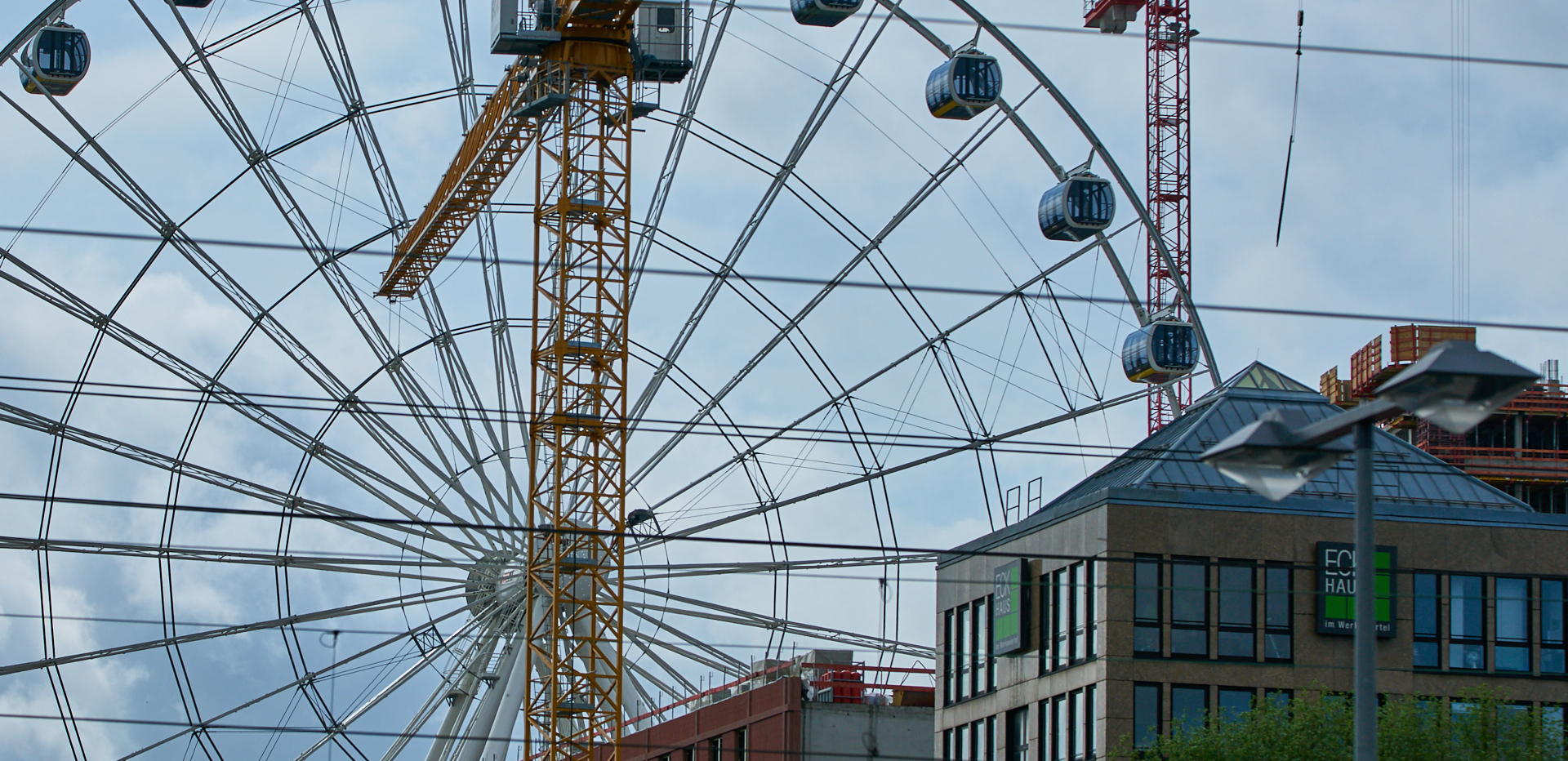 02.05.2019 - Rundgang um das Werksviertel-Mitte mit dem Riesenrad