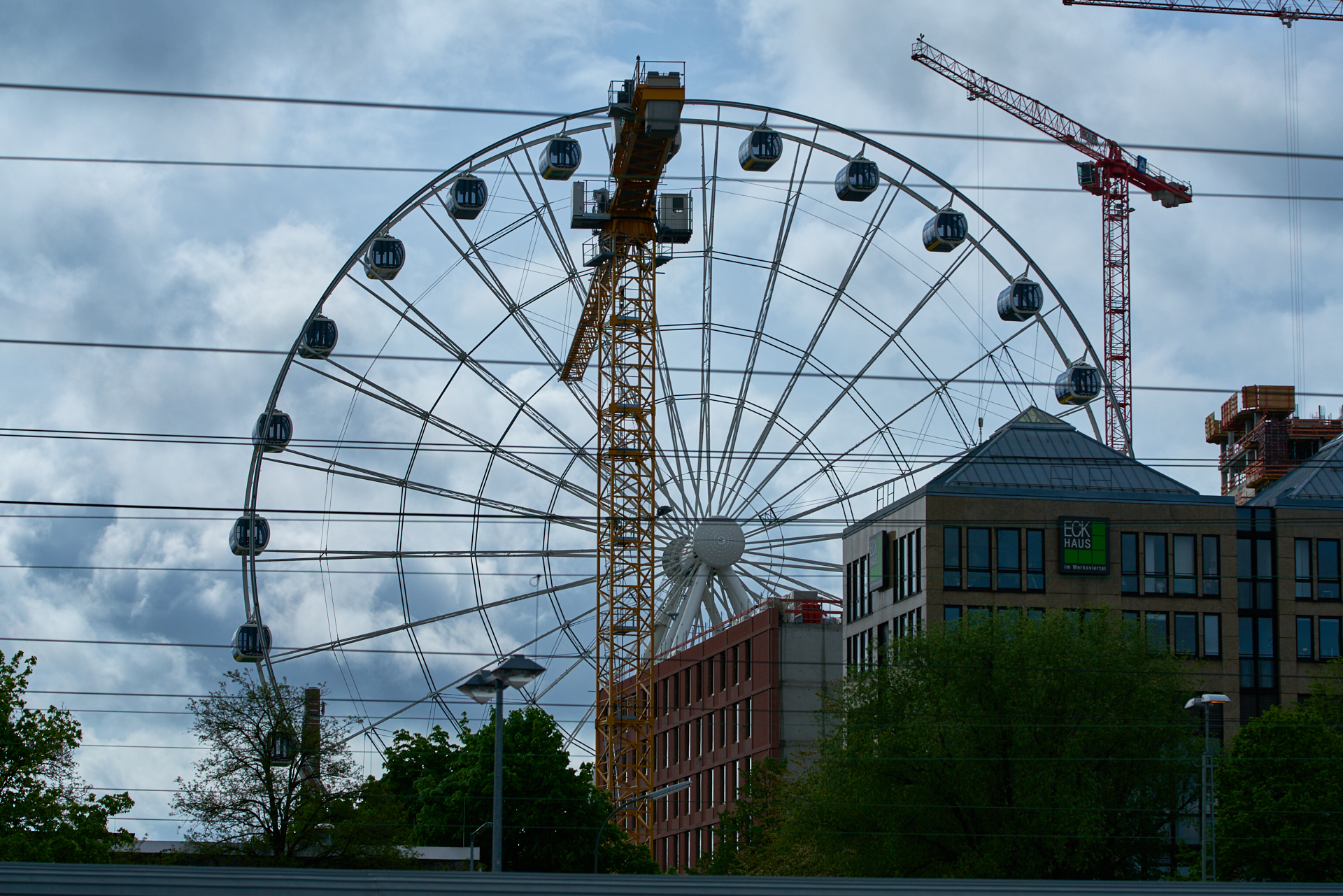 02.05.2019 - Rundgang um das Werksviertel-Mitte mit dem Riesenrad