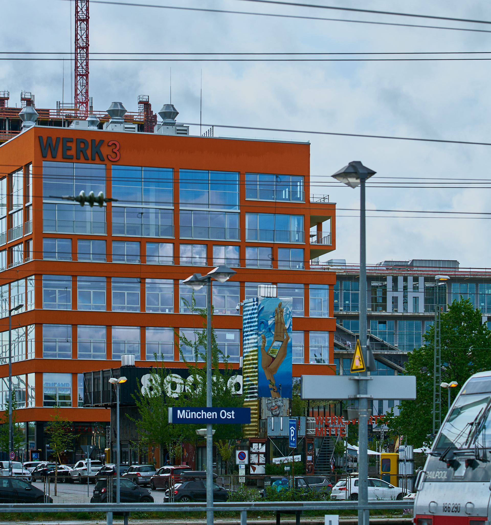 02.05.2019 - Rundgang um das Werksviertel-Mitte mit dem Riesenrad