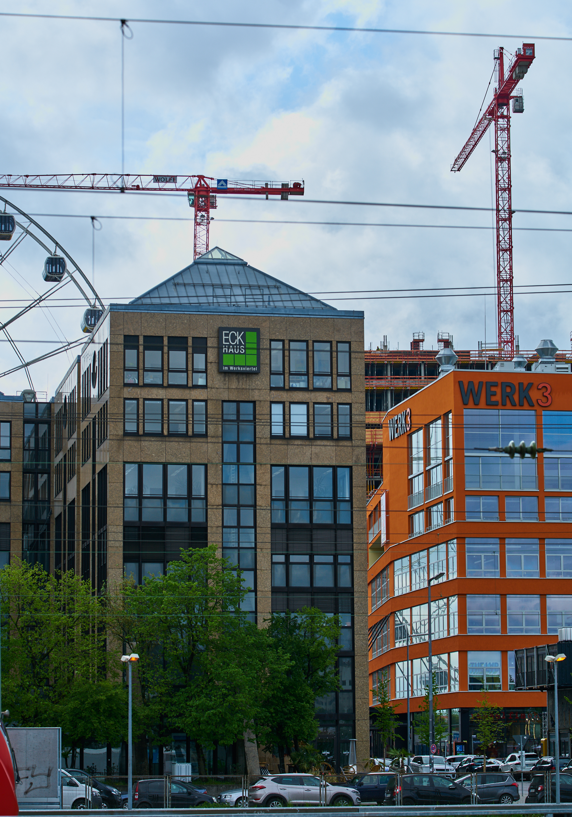 02.05.2019 - Rundgang um das Werksviertel-Mitte mit dem Riesenrad