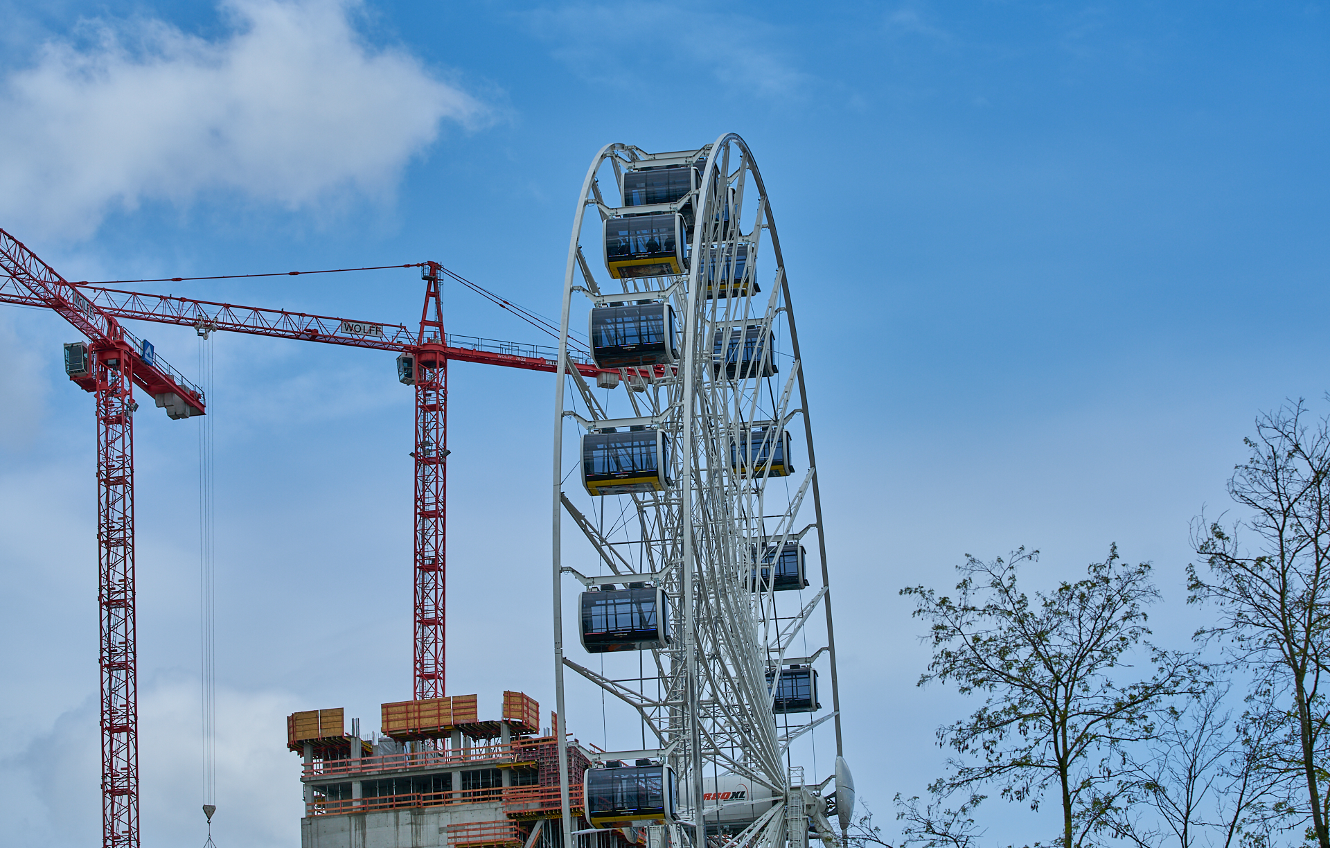 02.05.2019 - Rundgang um das Werksviertel-Mitte mit dem Riesenrad