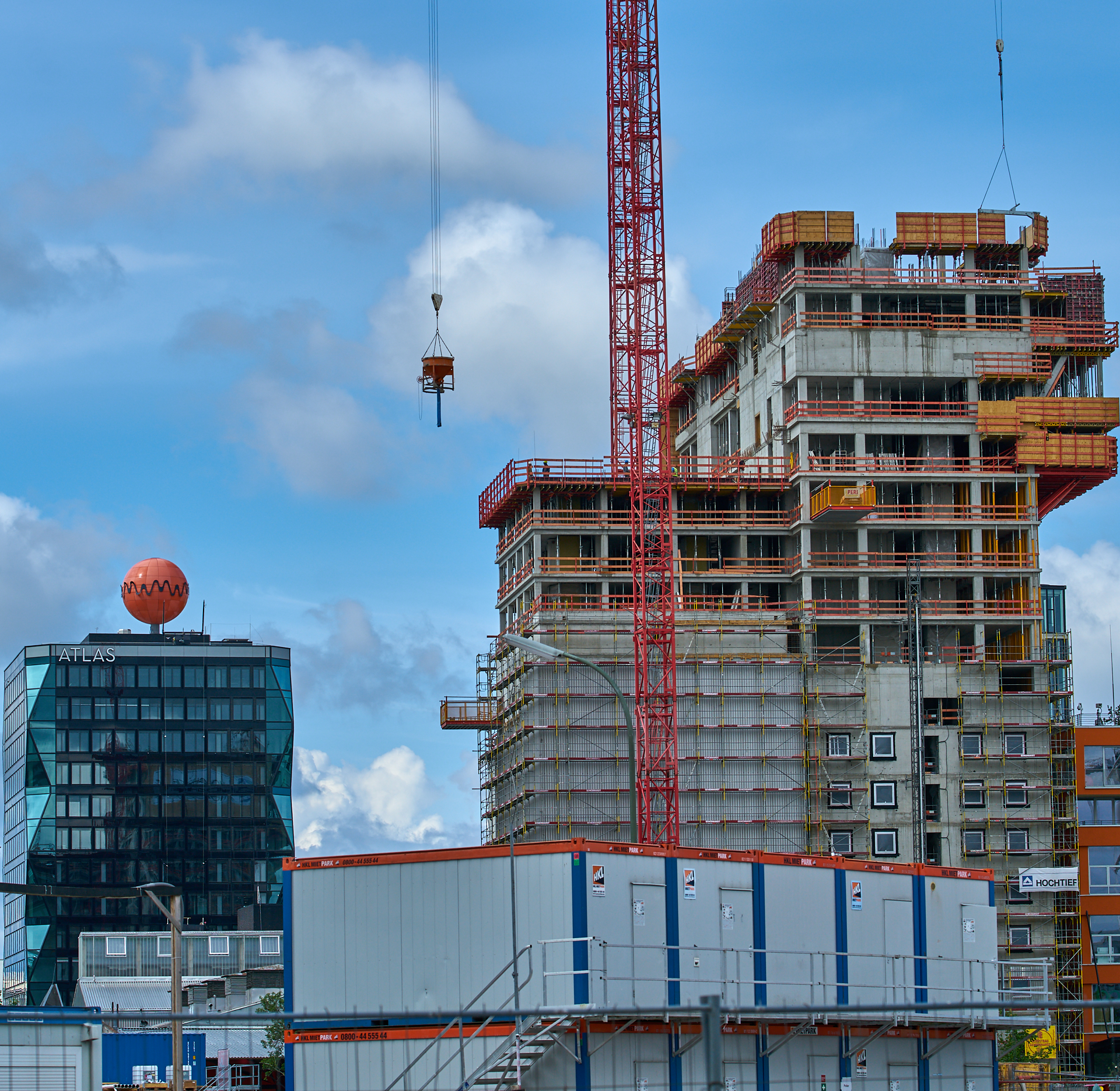 02.05.2019 - Rundgang um das Werksviertel-Mitte mit dem Riesenrad