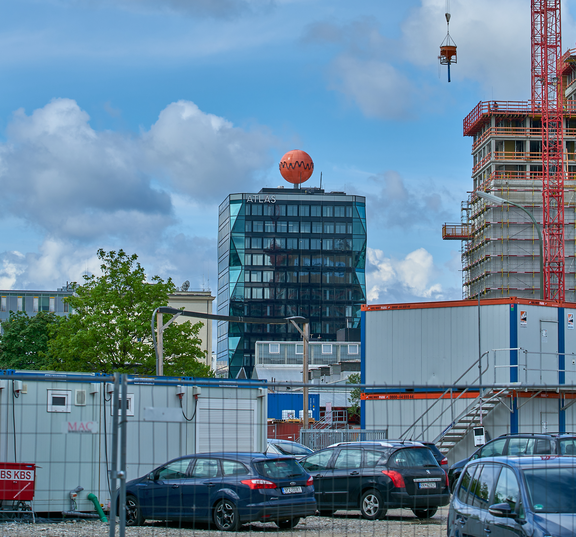 02.05.2019 - Rundgang um das Werksviertel-Mitte mit dem Riesenrad