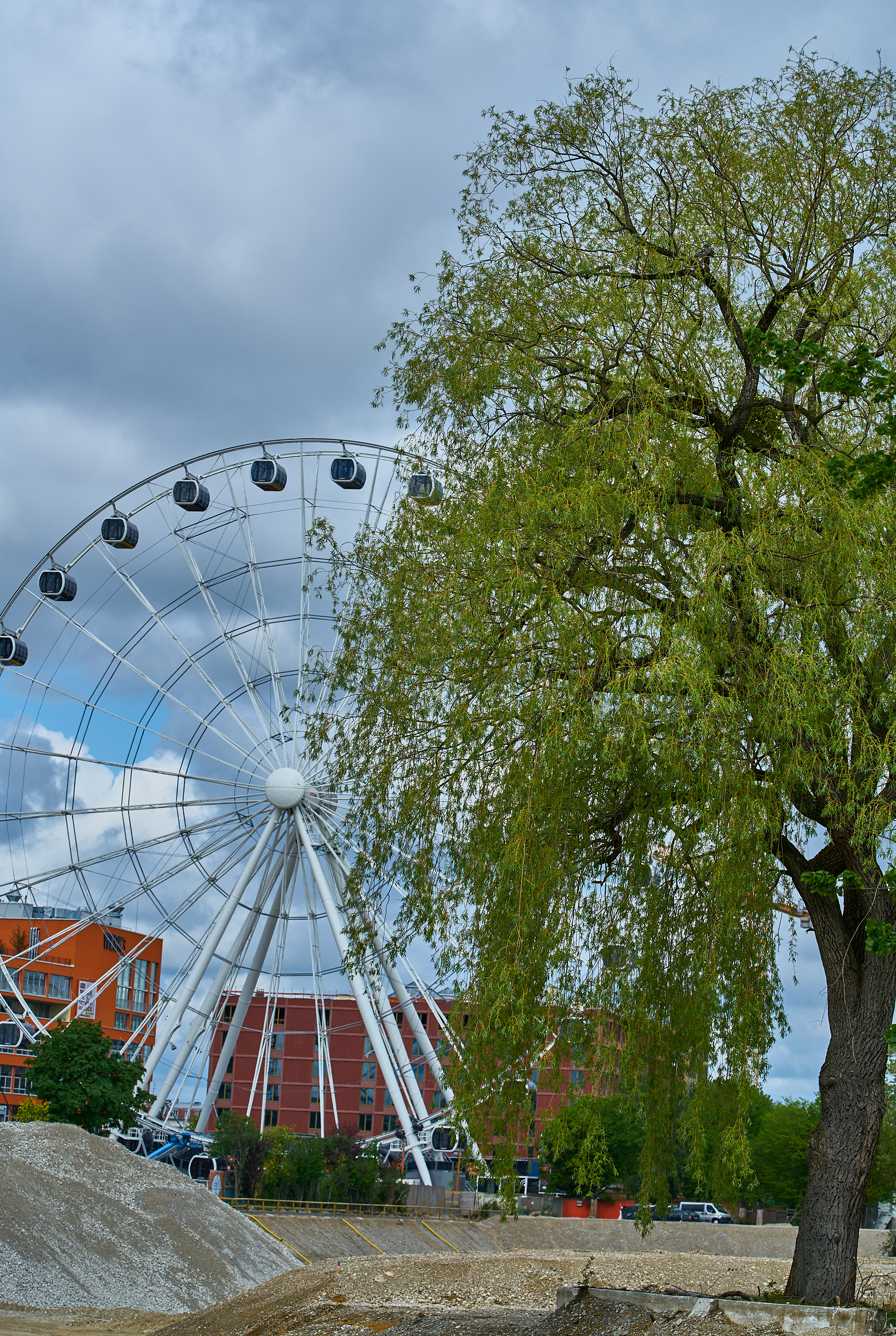 02.05.2019 - Rundgang um das Werksviertel-Mitte mit dem Riesenrad