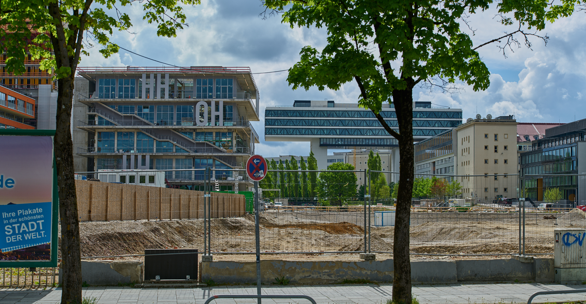 02.05.2019 - Rundgang um das Werksviertel-Mitte mit dem Riesenrad