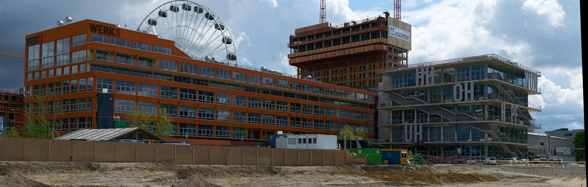 02.05.2019 - Rundgang um das Werksviertel-Mitte mit dem Riesenrad