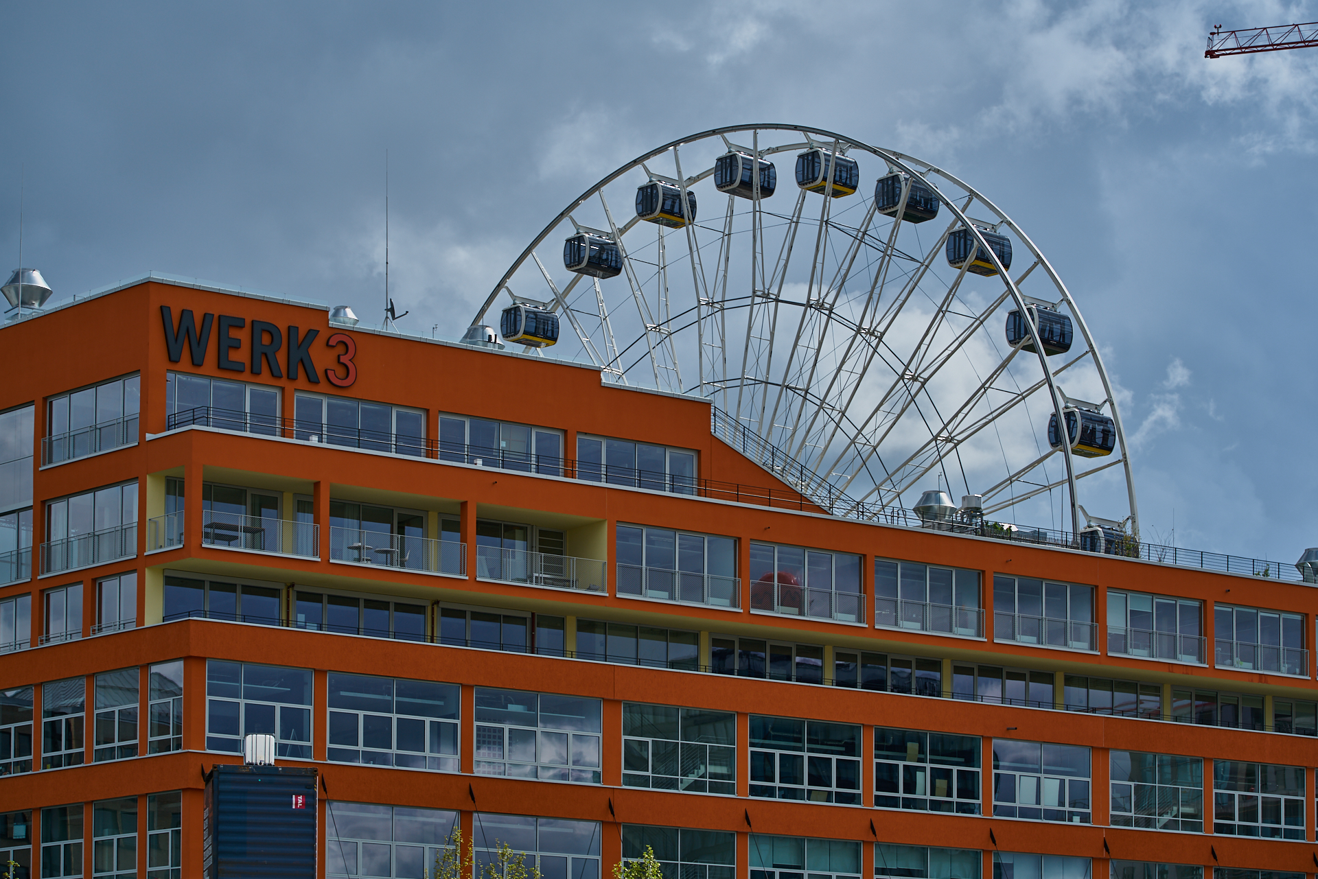 02.05.2019 - Rundgang um das Werksviertel-Mitte mit dem Riesenrad