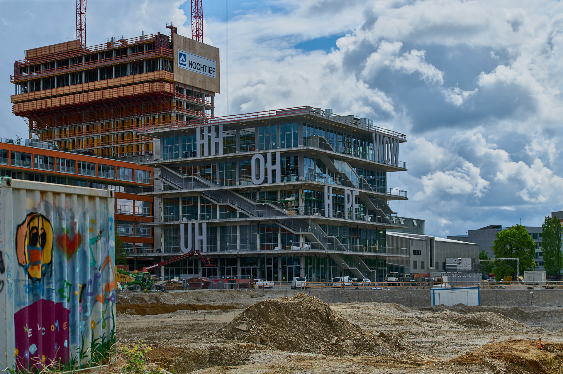 02.05.2019 - Rundgang um das Werksviertel-Mitte mit dem Riesenrad