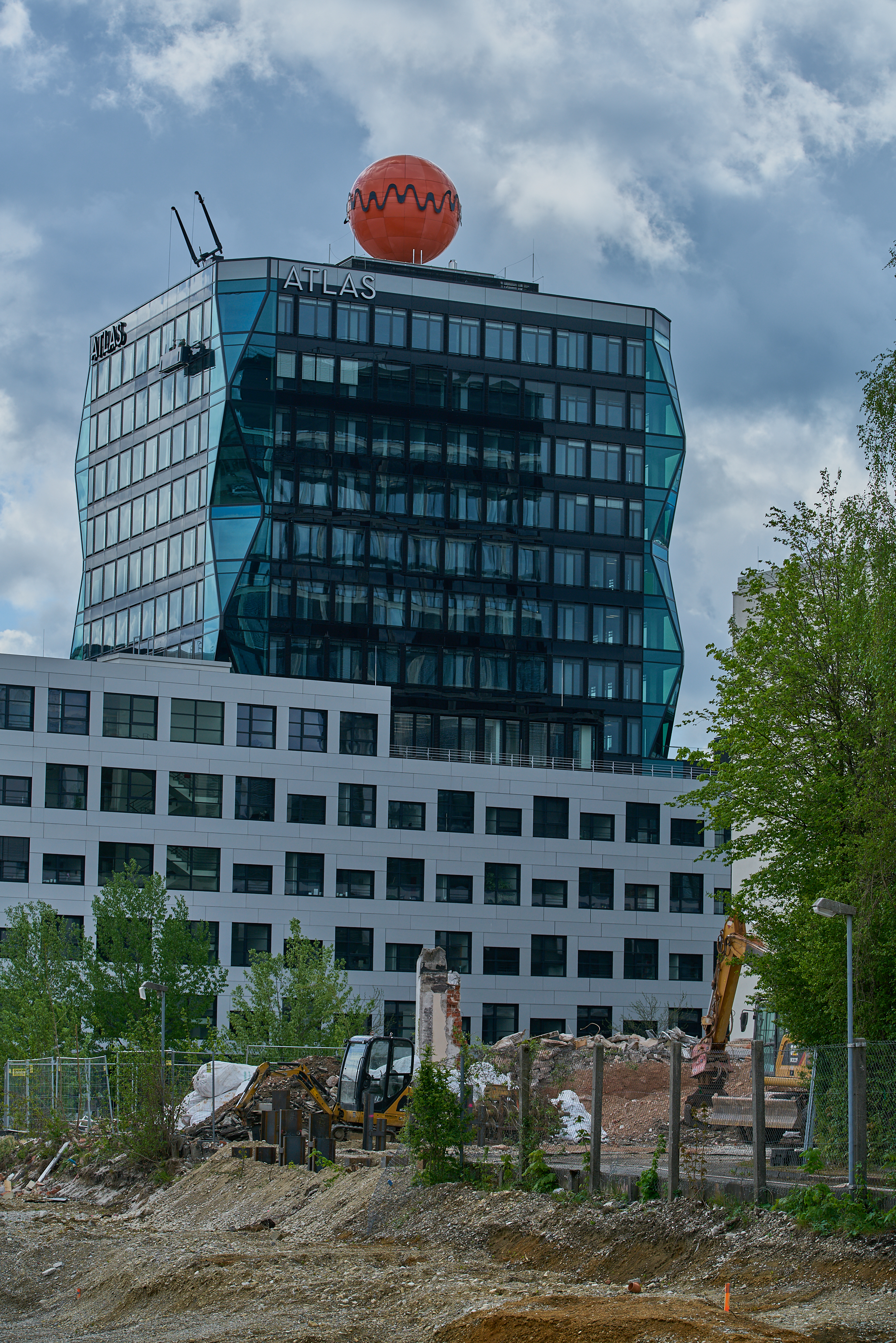 02.05.2019 - Rundgang um das Werksviertel-Mitte mit dem Riesenrad