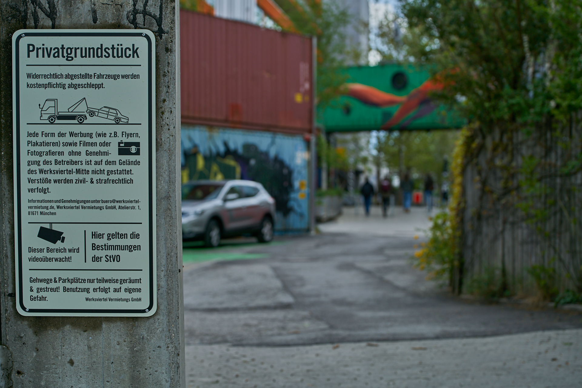 02.05.2019 - Rundgang um das Werksviertel-Mitte mit dem Riesenrad